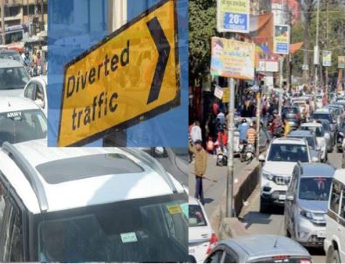 हल्द्वानी की ट्रैफिक व्यवस्था में अस्थाई बदलाव, भारी वाहनों की यहां पर रहेगी नो एंट्री