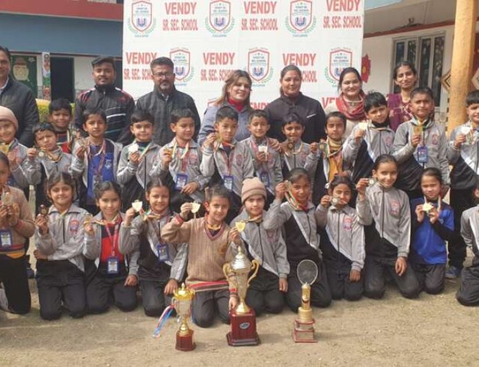 वार्षिक खेल महोत्सव में वेंडी स्कूल के बच्चों का कमाल का प्रदर्शन