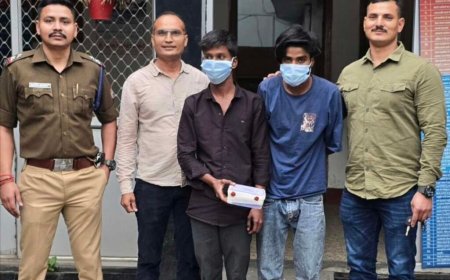 नैनीताल: मोबाइल लूटकर गूगल पे से 42,000 रुपये उड़ाने वाले दो शातिर युवक गिरफ्तार
