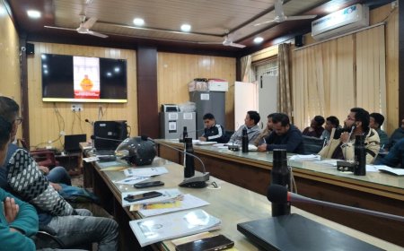 भारत जनगणना 2027 के अंतर्गत तीन दिवसीय फील्ड ट्रेनर्स का प्रशिक्षण