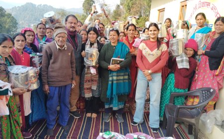 बागेश्वर में दुग्ध उत्पादन 1640 से बढ़कर 2200 लीटर प्रतिदिन