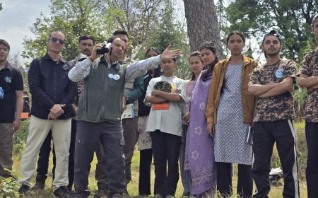 जौलकांडे में बर्ड वॉचिंग, युवाओं को मिला नया नजरिया, रोजगार की जगी उम्मीद
