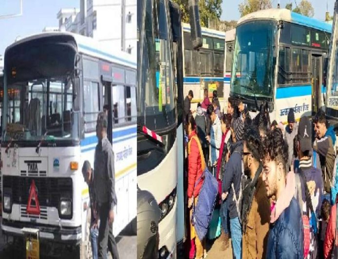 हल्द्वानी में रोडवेज पर संकट: दिल्ली से लौटी बसें आधी खाली, जयपुर के लिए एक यात्री पर रद्द हुई सेवा