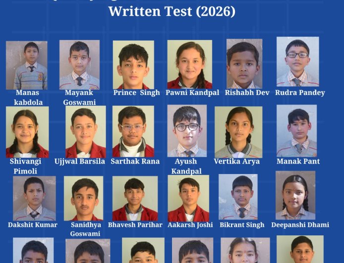 होली पर सेंट एडम्स स्कूल की बड़ी उपलब्धि, सैनिक स्कूल परीक्षा में 25 छात्र सफल