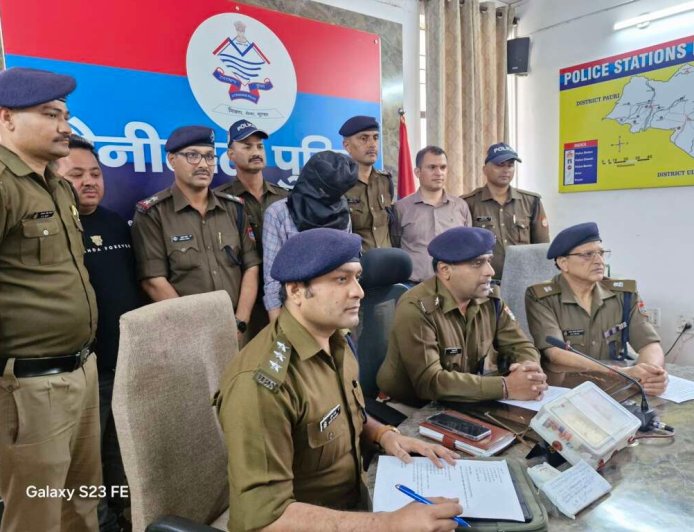 हल्द्वानी: मुखानी क्षेत्र की लाखों की चोरी का पुलिस ने किया खुलासा, आरोपी गिरफ्तार