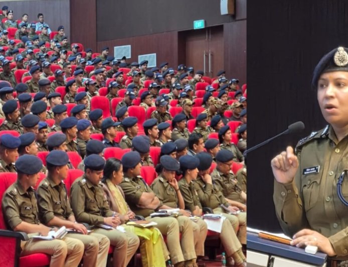 हल्द्वानी :(बड़ी खबर) IG कुमायूँ ने पुलिस बल को किया ब्रीफ, ATS सहित बहु-स्तरीय सुरक्षा प्रबंध लागू