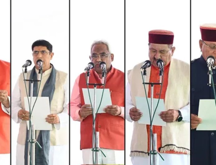 धामी कैबिनेट विस्तार: नए मंत्रियों को मिले विभाग, संतुलन साधने की कोशिश