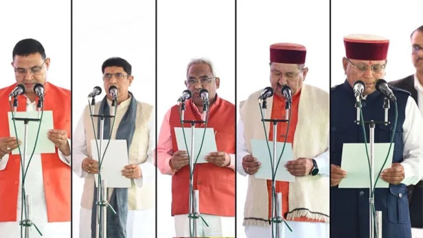 धामी कैबिनेट विस्तार: नए मंत्रियों को मिले विभाग, संतुलन साधने की कोशिश