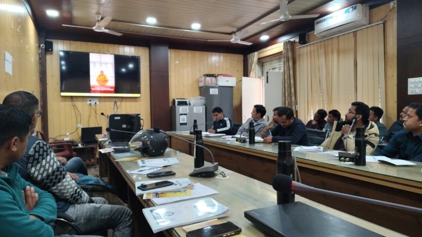 भारत जनगणना 2027 के अंतर्गत तीन दिवसीय फील्ड ट्रेनर्स का प्रशिक्षण