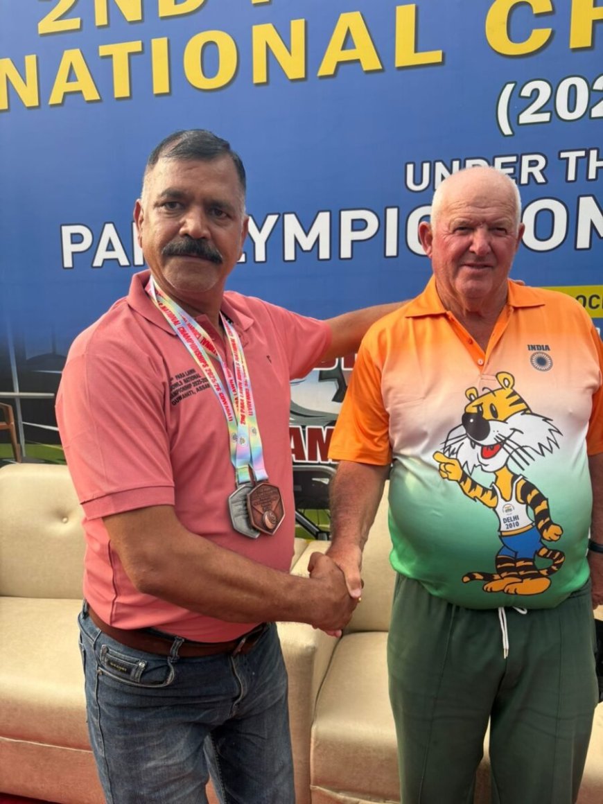 हल्द्वानी :(बड़ी खबर) राष्ट्रीय पैरा खिलाड़ी भुवन गुणवंत ने एक बार फिर लहराया परचम