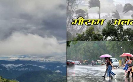 उत्तराखंड मौसम अपडेट: पश्चिमी विक्षोभ का असर, कई जिलों में ऑरेंज-येलो अलर्ट, बारिश और तेज आंधी की चेतावनी