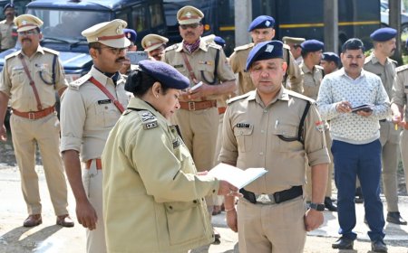 पिथौरागढ़: IG कुमाऊं द्वारा परेड निरीक्षण एवं अपराध समीक्षा गोष्ठी का आयोजन – नवाचार और सुरक्षा की नई दिशा