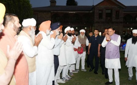 सीएम धामी की बैसाखी पर सिख प्रतिनिधिमंडल से मुलाकात, हेमकुंड रोपवे और कॉरिडोर के नए संकेत