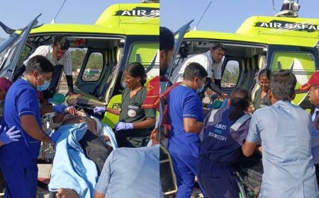 रुद्रप्रयाग में हेली सेवा से हार्ट अटैक मरीज की जान बचाने में प्रशासन की उत्कृष्ट कार्रवाई