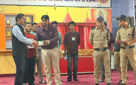 विवेकानंद स्कूल में सड़क सुरक्षा कार्यक्रम: विद्यार्थियों को मिली फर्स्ट रेस्पॉन्डर ट्रेनिंग