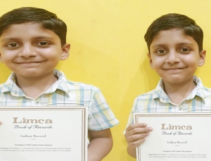 उत्तराखंड के तेजस तिवारी ने लिम्का बुक ऑफ रिकॉर्ड्स में हासिल किया नया मुकाम