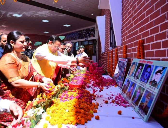 सीएम धामी की पिता की पुण्यतिथि पर भावुकता, सैनिकों के कल्याण के लिए बड़े ऐलान