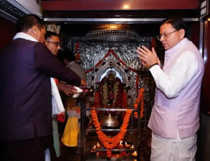 मुख्यमंत्री पुष्कर सिंह धामी ने 14 अप्रैल 2026 की जनसभा और डाट काली मंदिर का लिया जायजा, PM मोदी का 17वां दौरा