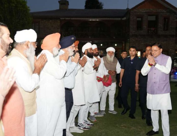 सीएम धामी की बैसाखी पर सिख प्रतिनिधिमंडल से मुलाकात, हेमकुंड रोपवे और कॉरिडोर के नए संकेत