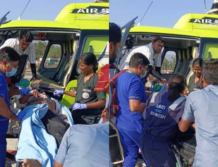 रुद्रप्रयाग में हेली सेवा से हार्ट अटैक मरीज की जान बचाने में प्रशासन की उत्कृष्ट कार्रवाई