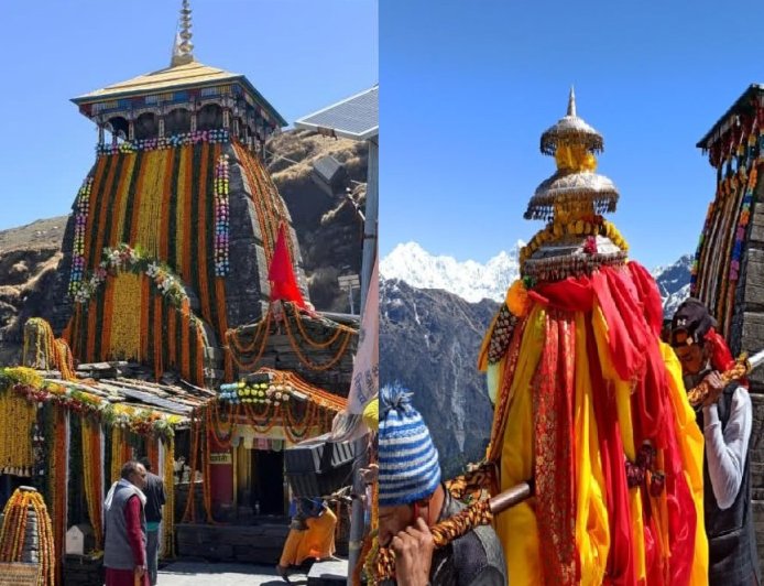 उत्तराखंड: केदारनाथ और तुंगनाथ धाम के कपाट खुलने से गूंज उठी देवभूमि