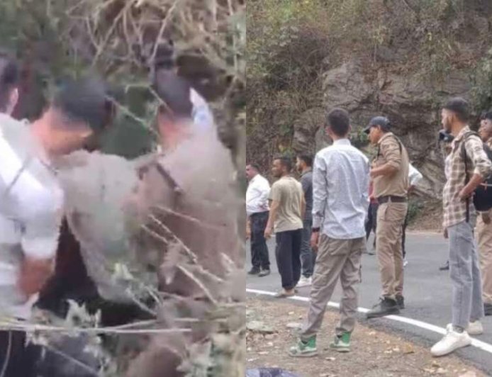 पौड़ी गढ़वाल में दर्दनाक सड़क हादसा: खाई में गिरी कार से एक की मौत, पांच घायल