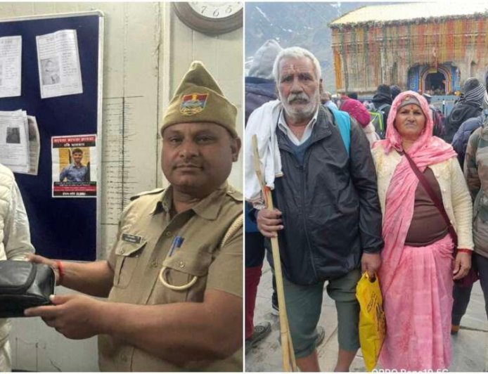 रुद्रप्रयाग पुलिस की उत्कृष्ठ सेवा: केदारनाथ यात्रा में नगदी से भरा बैग लौटाया, बिछड़े श्रद्धालुओं को मिलवाया