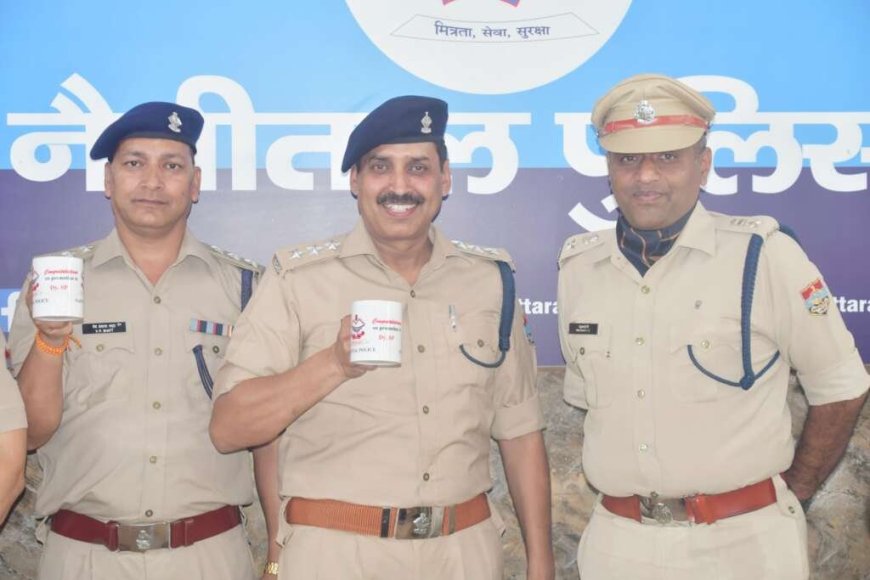 नैनीताल: नए Dy. SP बने उमेश कुमार मलिक और वेद प्रकाश भट्ट, SSP की गरिमामय अलंकरण समारोह