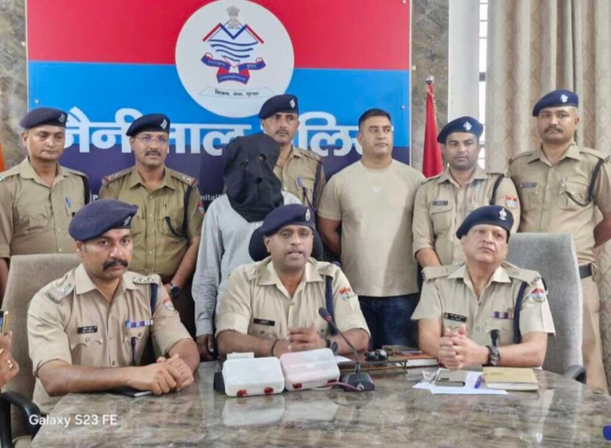 हल्द्वानी: राजमिस्त्री बनकर घरों की रैकी करने वाला चोर गिरफ्तार, 9 लाख की ज्वैलरी और नकदी बरामद