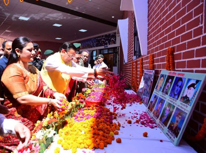 सीएम धामी की पिता की पुण्यतिथि पर भावुकता, सैनिकों के कल्याण के लिए बड़े ऐलान