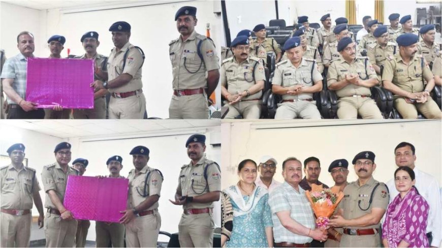 हल्द्वानी: एसएसपी मंजूनाथ टीसी ने पदोन्नति प्राप्त अधिकारियों को दी भावभीनी विदाई