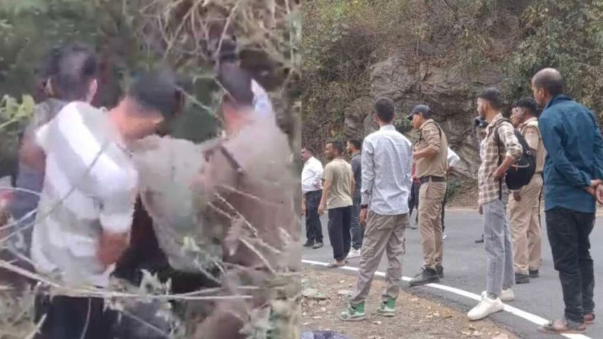 पौड़ी गढ़वाल में दर्दनाक सड़क हादसा: खाई में गिरी कार से एक की मौत, पांच घायल