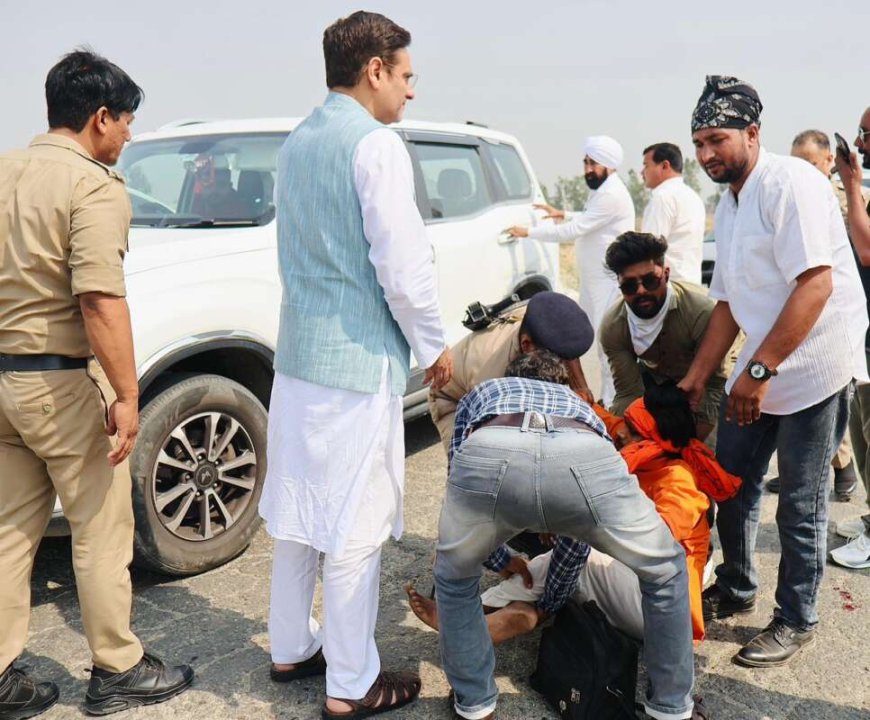 मंत्री सौरभ बहुगुणा की मानवता: सड़क हादसे में घायलों की मदद कर अस्पताल पहुंचाया