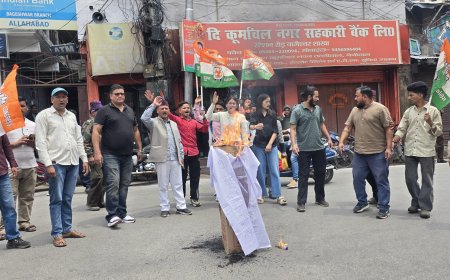चम्पावत दुष्कर्म मामले पर यूथ कांग्रेस का जबरदस्त प्रदर्शन