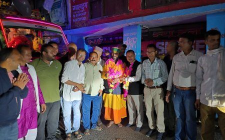 ग्वालदम में विश्वनाथ-जगदीशिला डोली यात्रा का स्वागत, कोट भ्रामरी मंदिर में हुआ आश्रय