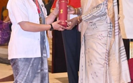 उत्तराखंड: राष्ट्रपति द्रौपदी मुर्मू ने पूजा राणा को दी राष्ट्रीय फ्लोरेंस नाइटिंगेल पुरस्कार