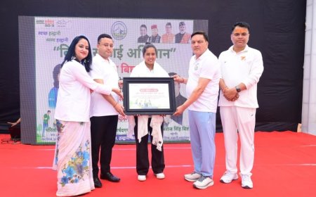 हल्द्वानी की स्वच्छता मुहिम में क्रिकेटर एकता बिष्ट का योगदान, बनीं ब्रांड एंबेसडर