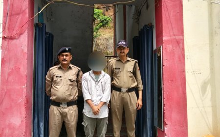 पोक्सो एक्ट के आरोपी को बागेश्वर पुलिस ने गाजियाबाद से किया गिरफ्तार