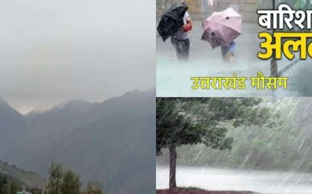 उत्तराखंड मौसम अपडेट: अगले 2 दिन ऑरेंज अलर्ट, आंधी-तूफान और ओलावृष्टि की चेतावनी