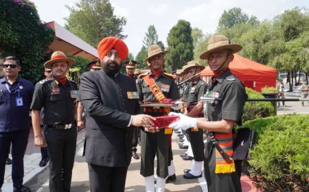 अग्निवीर भारत के आत्मनिर्भर योद्धा: राज्यपाल गुरमीत सिंह का प्रेरणादायक भाषण