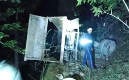 अल्मोड़ा के महरौली में दर्दनाक हादसा: डंपर खाई में गिरा, चालक की मृत्यु