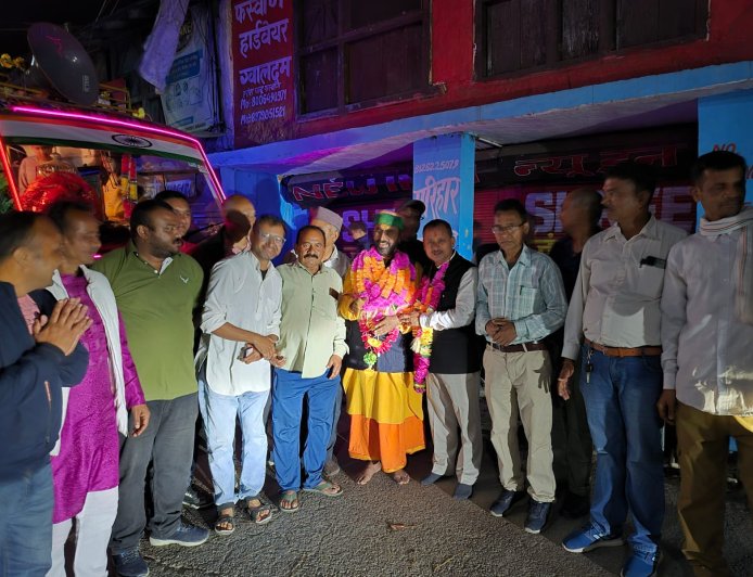 ग्वालदम में विश्वनाथ-जगदीशिला डोली यात्रा का स्वागत, कोट भ्रामरी मंदिर में हुआ आश्रय