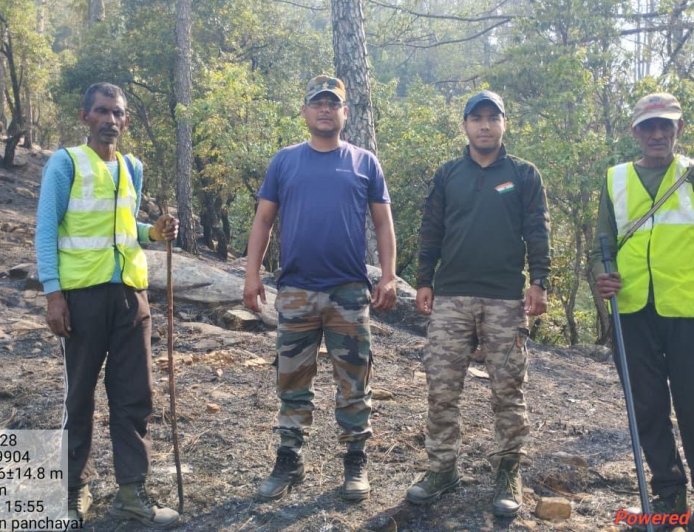 बागेश्वर में वनाग्नि पर वन विभाग की समझदारी भरी कार्रवाई, आग पर पाया गया काबू, लोगों से सहयोग की अपील
