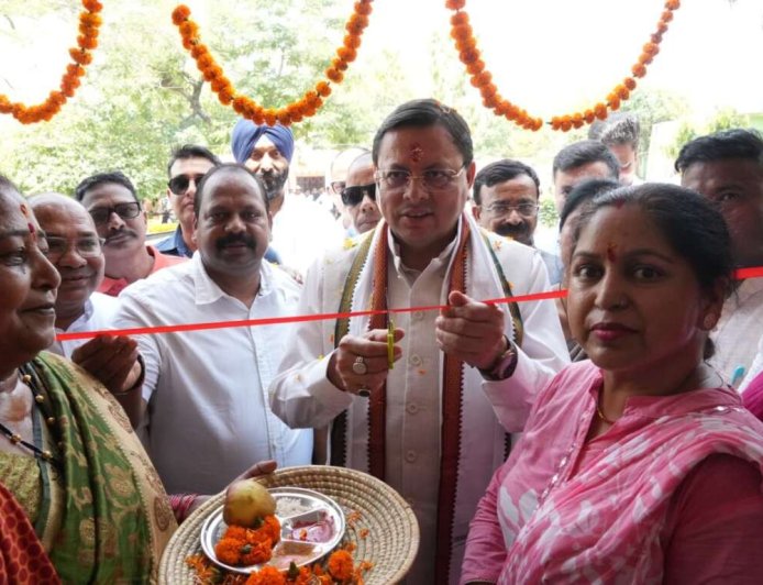 खटीमा में मुख्यमंत्री धामी ने 89 लाख की विकास योजनाओं का उद्घाटन, जनसंवाद मिशन की सफलता पर चर्चा