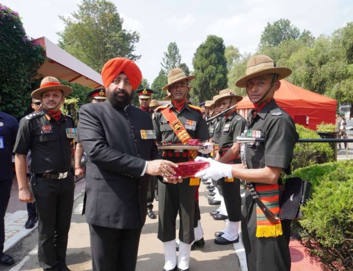 अग्निवीर भारत के आत्मनिर्भर योद्धा: राज्यपाल गुरमीत सिंह का प्रेरणादायक भाषण