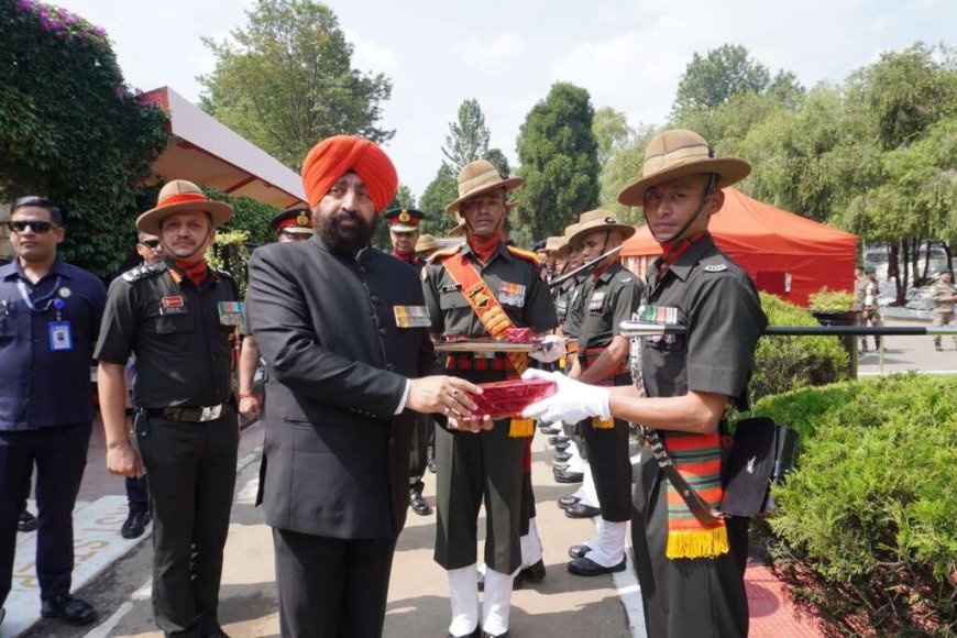 अग्निवीर भारत के आत्मनिर्भर योद्धा: राज्यपाल गुरमीत सिंह का प्रेरणादायक भाषण