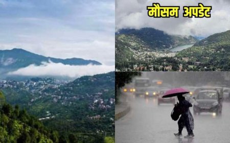 उत्तराखंड मौसम अपडेट: 7 जिलों में येलो अलर्ट, जानें बारिश और तेज हवाओं का मिजाज