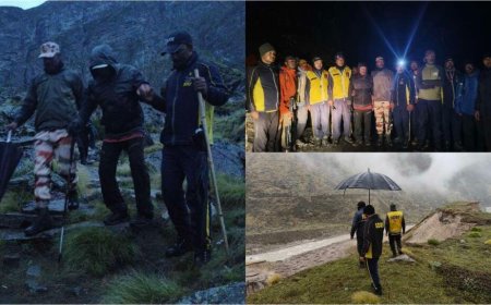 चमोली: SDRF और ITBP ने घने कोहरे में फंसे 15 ट्रैकर्स का सफल रेस्क्यू किया