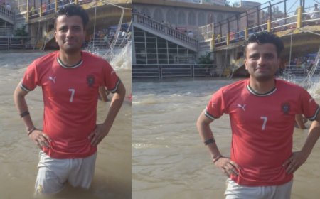 उत्तराखंड : गंगा में डूब रहा था युवक, पत्रकार ने मौत के मुंह से खींचकर बचाई जान