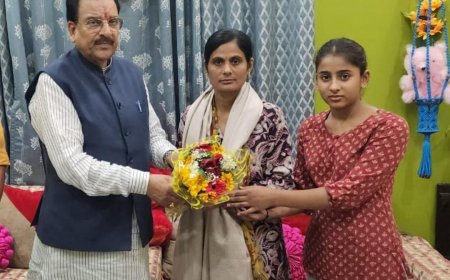 उत्तराखंड: सांसद अजय भट्ट ने वीरांगना भावना गोस्वामी से की मुलाकात, सम्मान और भरोसे की दी पुष्टी